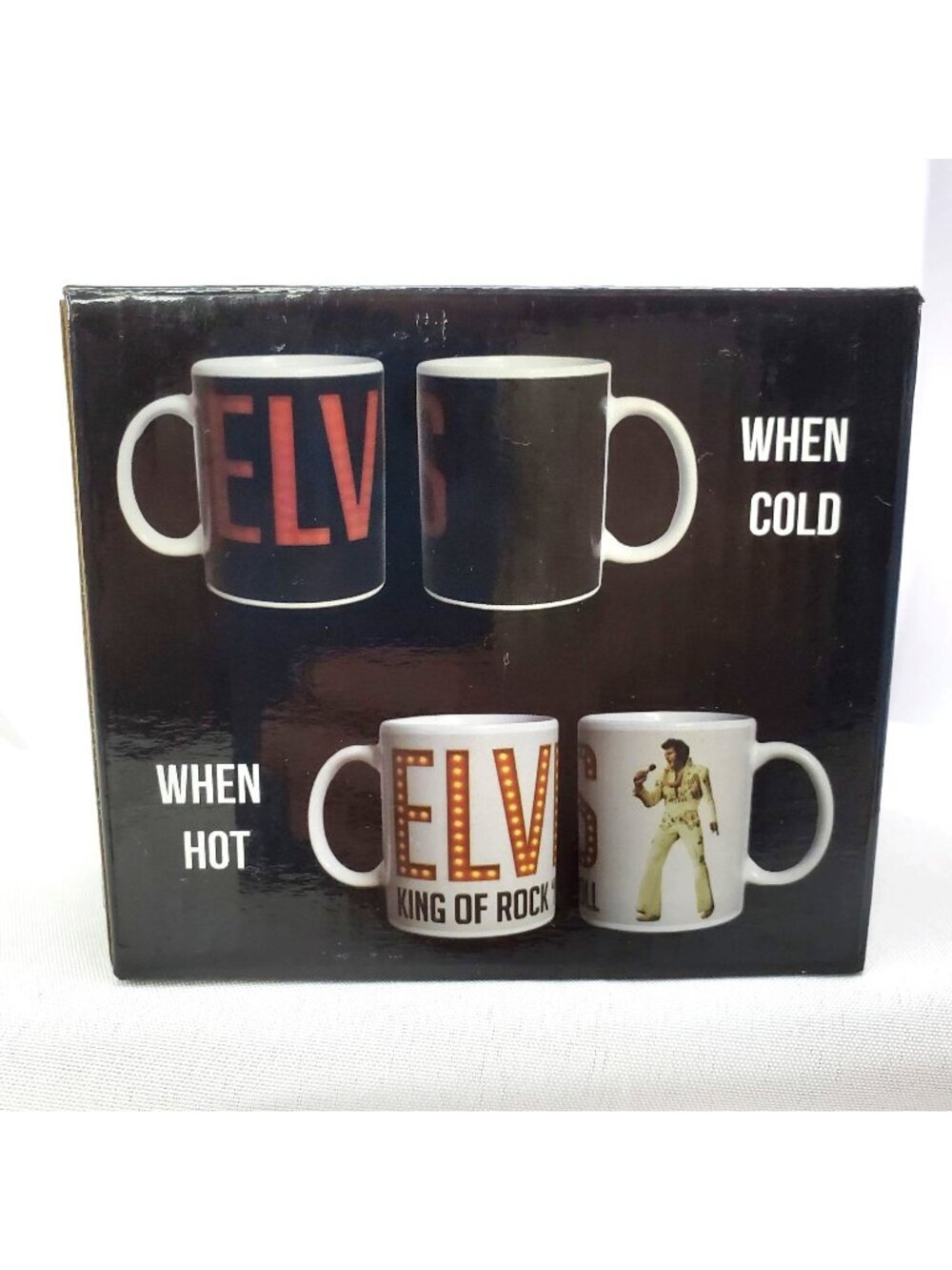 Elvis Presley  "King of Rock" Image Changing Coffee Mug 2020